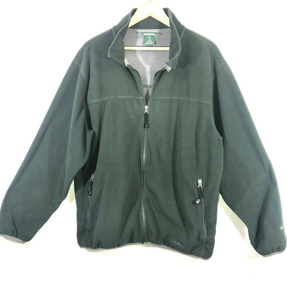 Mens LL Bean Polartec Jacket Size Large (see pics)